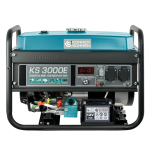 K&Ouml;NNER & S&Ouml;HNEN GASOLINE GENERATOR 2.6kW 230V KS 3000E, ELECTRIC START