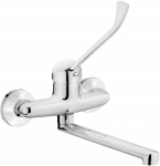 Wall-mounted kitchen faucet with lever Clinic