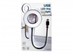 Gembird NL-LEDRING-01 USB LED ring light | White 6500K | N/A