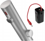 Touchless washbasin mixer with temperature control - 4xAA