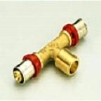 PE-X pres trejgabals 26x3/4"M, TH,Tiemme PE-X presējams T-gabals M