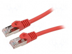 Patch cord | S/FTP | Cat: 6a | RJ45 plug,both sides | stranded | Cu | 15m