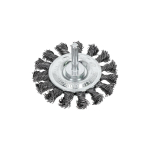 T&ouml;&ouml;riistad ja m&otilde;&otilde;teseadmed // Lisaseadmed lihvijatele, puuridele ja kruvikeerajatele // Szczotka tarczowa z dr.st.skr. fi= 75mm, trzpień 6mm proline