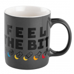 Uued tooted // Kubek z nadrukiem FEEL THE BIT, 330ml