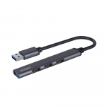 SAVIO Hub AK-70 USB-A - 3 &times; USB-A 2.0, 1 &times; USB-A 3.1 GEN 1, 4 in 1, 5 Gbps