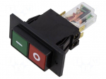 Circuit breaker | 4A | Poles: 2 | flange | IP40 | TA45 Push button 2P