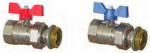 Ball valves set for unit TM3-R