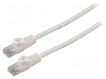 Patch cord | U/UTP | Cat: 6 | RJ45 plug,both sides | stranded | CCA | 15m
