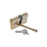 Tooted koju ja aeda // Lukud ja v&otilde;tmed // Wkładka bębenkowa mosiężna symetr. 62mm, 3 klucze karta