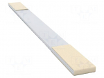 Cleaning cloth: cleaning sticks | 50pcs | L: 127mm | double-sided