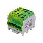 HLAK terminal Al/CU 2x35-6x25mm - kollane