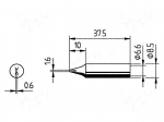 Tip | chisel | 1.6mm | for  soldering iron,for soldering station