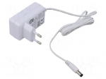 Power supply: switching | mains,plug-in | 12VDC | 1.5A | 18W | 85.45%