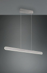 Trio Helios LED piekarama lampa 100 cm brushed aluminium brushed steel 343310105 4017807597929