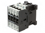 Contactor: 4-pole | NC + NO x3 | 24VAC | 18A | for DIN rail mounting