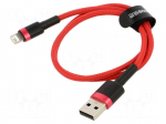 Cable | High Speed,USB 2.0 | Apple Lightning plug,USB A plug