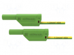Test lead | 16A | banana plug 4mm,both sides | Urated: 1kV | Len: 1.5m
