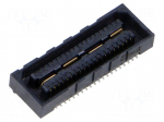 Connector: PCB to PCB | socket | female | PIN: 40 | QSE | vertical | 2A