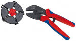 Knipex 97 33 02 cable crimper Crimping tool Blue, Red