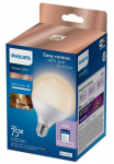 Philips Smart WiZ 75W G95 E27 gudrā LED spuldze 827-65 TW  929003782121 8720169303058
