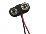 BATTERY SNAP FOR 1 x 9V-CELL ("T"-TYPE)