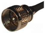 Connector: UHF (PL-259) | plug | male | straight | soldering,clamp