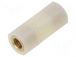 Insulating sleeve | Int.thread: M8 | L: 35mm | UL94V-2 | polyamide