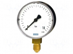 Manometer | -1&divide;3bar | Class: 2.5 | 63mm | Temp: -20&divide;60&deg;C | plastic