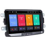 PNI DAC100 car multimedia player with Android 10, 2GB DDR3 / ROM 32GB, Navigation system for Dacia Logan 2, Sandero, Duster, Renault Captur, Touch Screen Bluetooth RDS