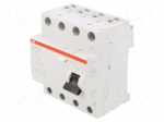 RCD breaker | Inom: 25A | Ires: 300mA | Max surge current: 250A | IP20