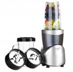 Mixers and blenders Adler  Blender Smoothie Set | AD 4084 | Tabletop | 1200 W | Jar material BPA-Free | Jar capacity 0.3+0.5+0.5+0.7 L | Ice crushing | Stainless Steel