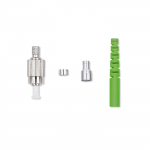 Qoltec FC/APC fiber optic connector | Singlemode | 3.0mm | Mounting set | 200pcs.