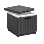 Kliimaseadmed // Cooling boxes and bags // Lod&oacute;wka ogrodowa Keter Allibert Ice Cube grafitowa