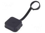 Protection cover | black | IP67,IP69K | 4455 | -25&divide;120&deg;C