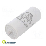 Capacitor: motors, run; 25uF; 475VAC; &uml;40x92mm; -25&divide;85&deg;C; &plusmn;5%