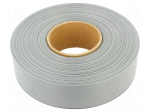 Wire: ribbon | 1mm | stranded | Cu | unshielded | PVC | grey | 30m | 50x28AWG