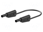 Test lead: single | 32A | banana plug 4mm,both sides | Urated: 1kV