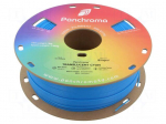 Filament: PLA | 1.75mm | translucent cyan | 190&divide;230&deg;C | 1kg
