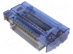 Splice terminal: distribution block