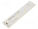 LED strip | W: 49.5mm | L: 223mm | No.of diodes: 64 | CRImin: 80 | 4323lm