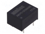 Converter: DC/DC | 1W | Uin: 10.8&divide;13.2V | Uout: 12VDC | Uout2: -12VDC