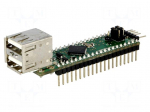Module: USB | USB | DIP40,USB A x2 | 3,3VDC 200mA | DIP Vinculum II
