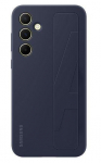 Back panel cover Samsung - Galaxy A55 5G Standing Grip Cover case Black