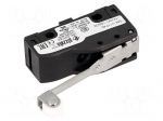 Microswitch SNAP ACTION | with lever (with roller) | SPDT | Pos: 2
