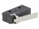 Microswitch SNAP ACTION | with lever | SPDT | 0.1A/125VAC | ON-(ON)