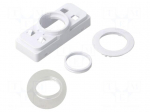 Mounting frame | Colour: white