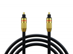 TV, SAT, HDMI, DVI kaablid ja tarvikud // HDMI, DVI, AUDIO &uuml;henduskaablid ja tarvikud // 91-350# Przyłącze optyczne toslink 6mm 1,0m digital