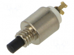 Switch: push-button | Pos: 2 | SPST-NO | 0.1A/30VDC | OFF-(ON)