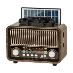 Audio- ja HiFi-s&uuml;steemid // Radio Clock // Radio przenośne analogowe solarne Kruger&Matz model KM0832