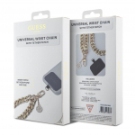 Guess Universal Wrist Strap 4G Charm / Gold